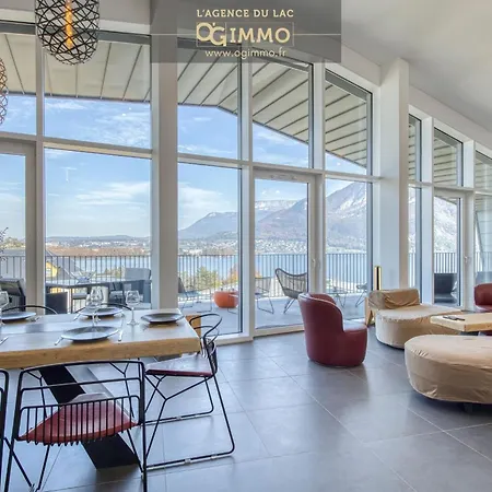 Le Saphir - Vue Panoramique Sur Le D'annecy Apartamento Annecy